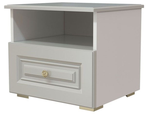 Фото Тумба прикроватная Олимп (1 ящ.) от производителя Браво-мебель в Краснодаре по цене 6 140 ₽