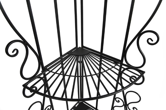 Фото Этажерка кованая угловая 001  от производителя Tetchair в Краснодаре по цене 10&nbsp;740 ₽