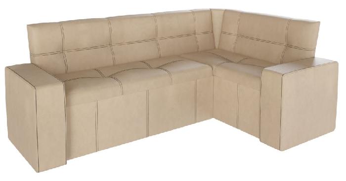 Кухонный уголок Квадро Тип 4 (Г) (каркас скрытый, кожзам бежевый (Бон-мебель) ) Кухонный уголок Квадро Тип 4 (Г) (каркас скрытый, кожзам бежевый (Бон-мебель) )