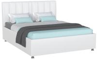 кровать зевс h105 1600 - белоснежный