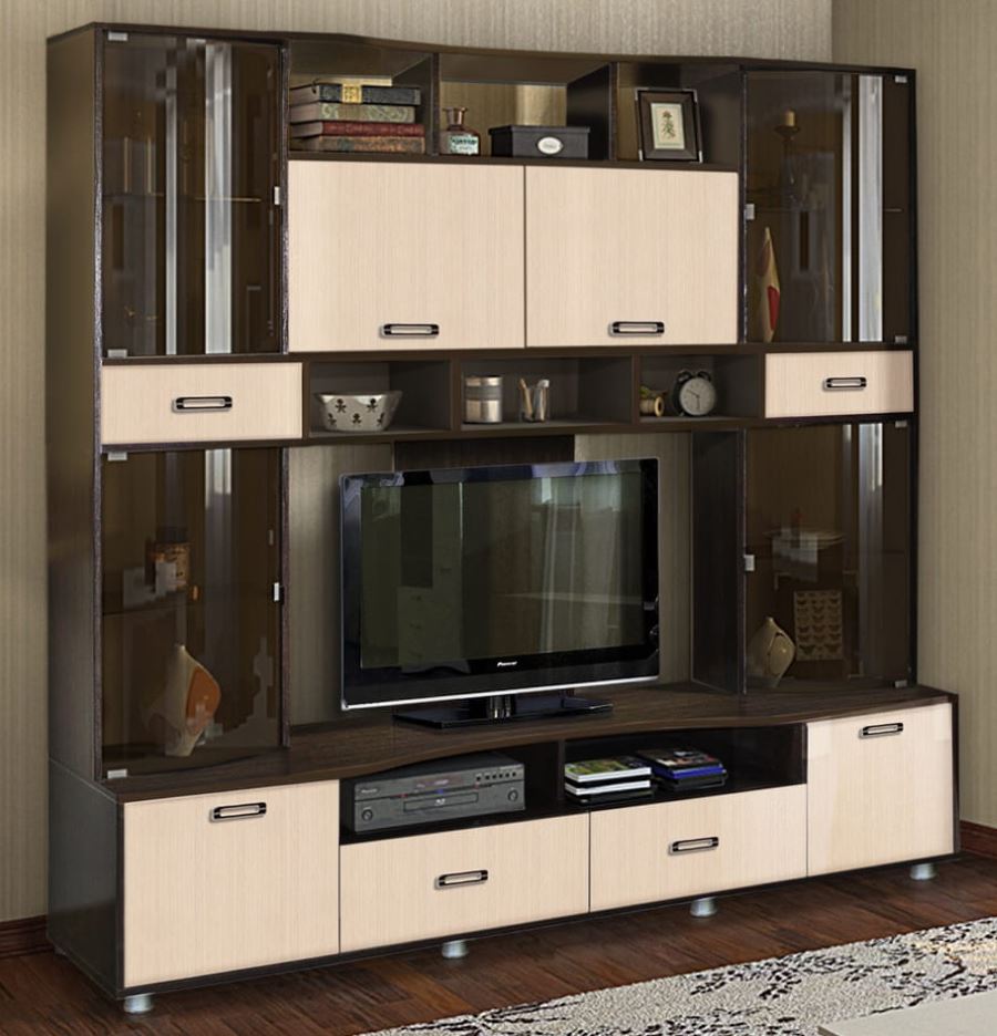 Фото Гостиная Аллегро вар.№4 ЛДСП от производителя Диал в Краснодаре по цене 21&nbsp;710 ₽