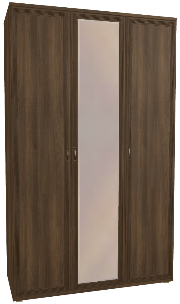 Фото Шкаф Карина ШК-1001 (135) трехдверный от производителя Лером в Краснодаре по цене 41&nbsp;000 ₽