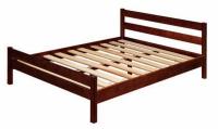 Кровать двуспальная В-1 (СМ 160х200) с основанием ладе в интернет магазине Планета Комфорта Фото derevyannye-krovati кровать двуспальная в-1 (см 160х200) с основанием ладе производитель Марибель