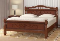 Кровать односпальная Карина-5 (СМ 90х200) без основания с универсальными царгами в интернет магазине Планета Комфорта Фото derevyannye-krovati кровать односпальная карина-5 (см 90х200) без основания с универсальными царгами производитель Браво-мебель