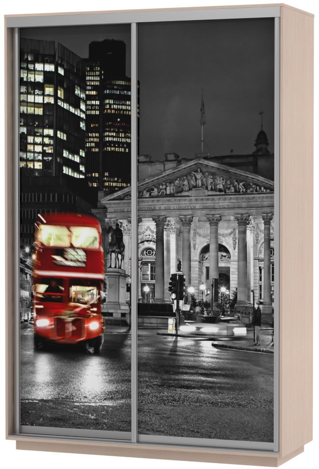 Фото Шкаф-купе Экспресс Хит Фото (2 двери) от производителя Мебельная компания Е1 в Краснодаре по цене 22 920 ₽