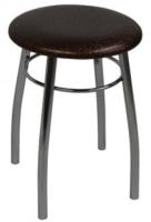 Табурет Пул ( Обивка стула:кожзам , хром, в ассортименте, круглое (Европа-Д) ) в Краснодаре от производителя 