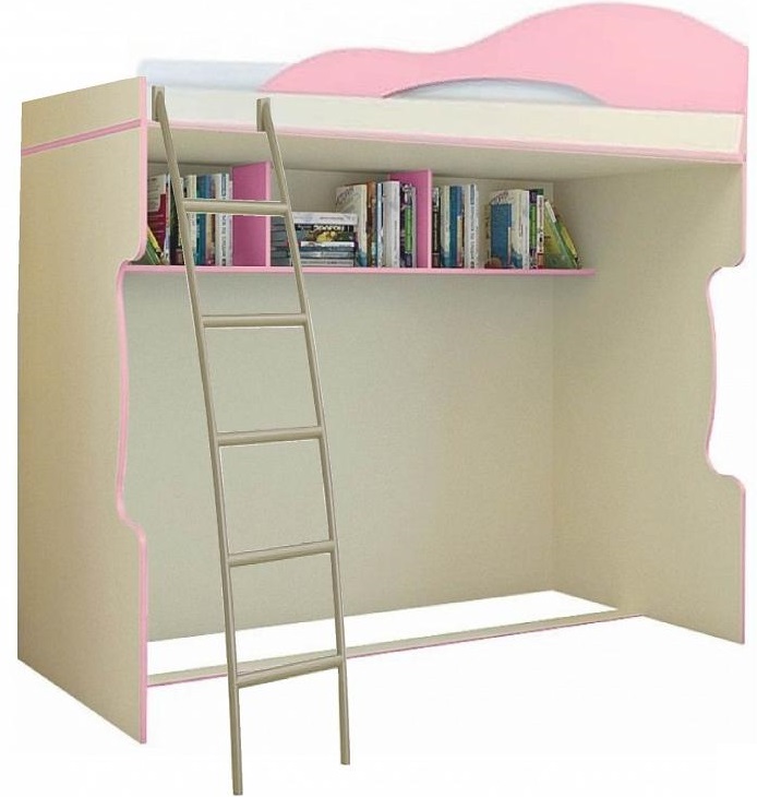 Фото Кровать 2-этаж Радуга (СМ 80х200) от производителя Горизонт в Краснодаре по цене 16&nbsp;380 ₽