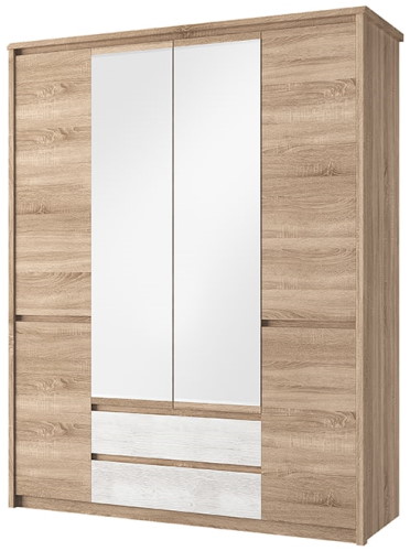 Фото Шкаф 6DG2S Z Сомма (Somma) (167) четырехдверный от производителя Анрэкс в Краснодаре по цене 48 820 ₽