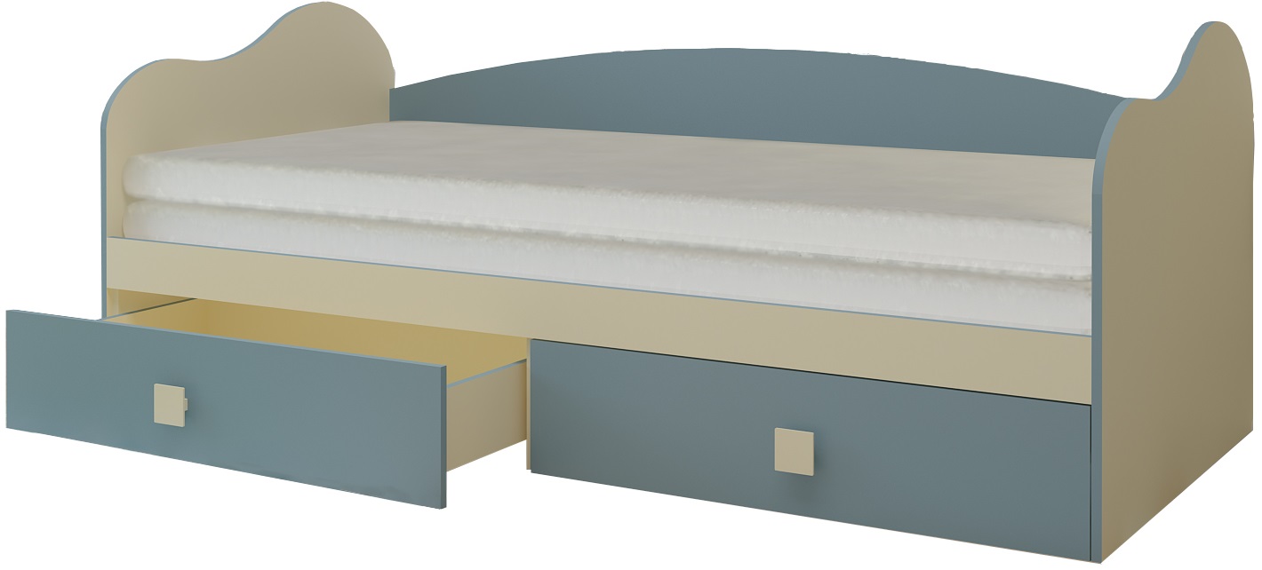 Фото Кровать-тахта Радуга (СМ 80х200) в Краснодаре по цене 13 460 ₽ от производителя Горизонт, код товара 2000000876238, 2000000876245 шт Фото Кровать-тахта Радуга (СМ 80х200) от производителя Горизонт в Краснодаре по цене 13 460 ₽