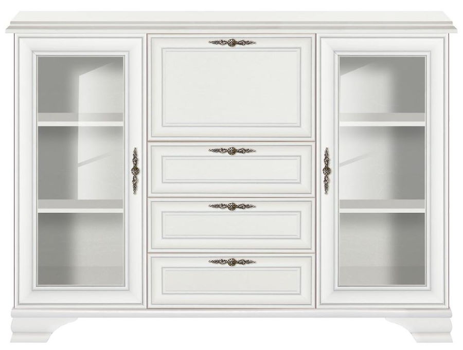 Фото Тумба Kentaki S320-KOM2W3S1B от производителя Black Red White (БРВ) в Краснодаре по цене 42&nbsp;960 ₽