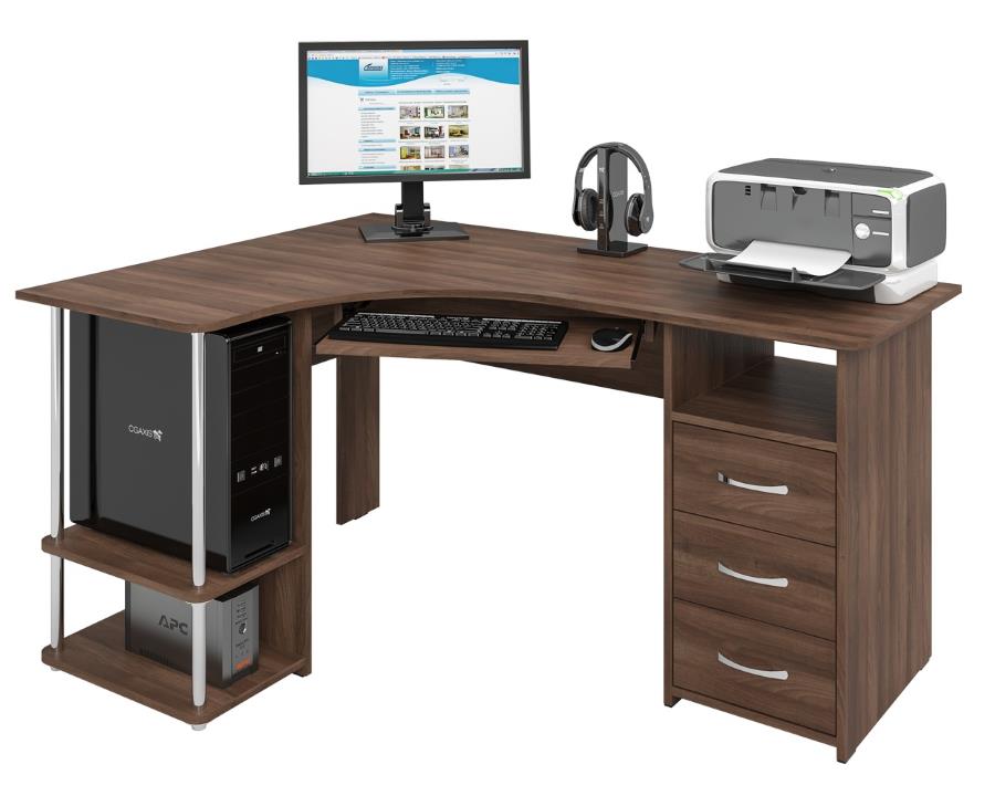 Фото Стол компьютерный С-237 от производителя Компасс в Краснодаре по цене 17&nbsp;930 ₽