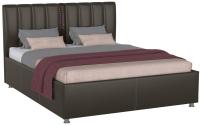 Фото  кровать двуспальная зевс (h105) (140х200) с подъемным механизмом производитель Олмеко