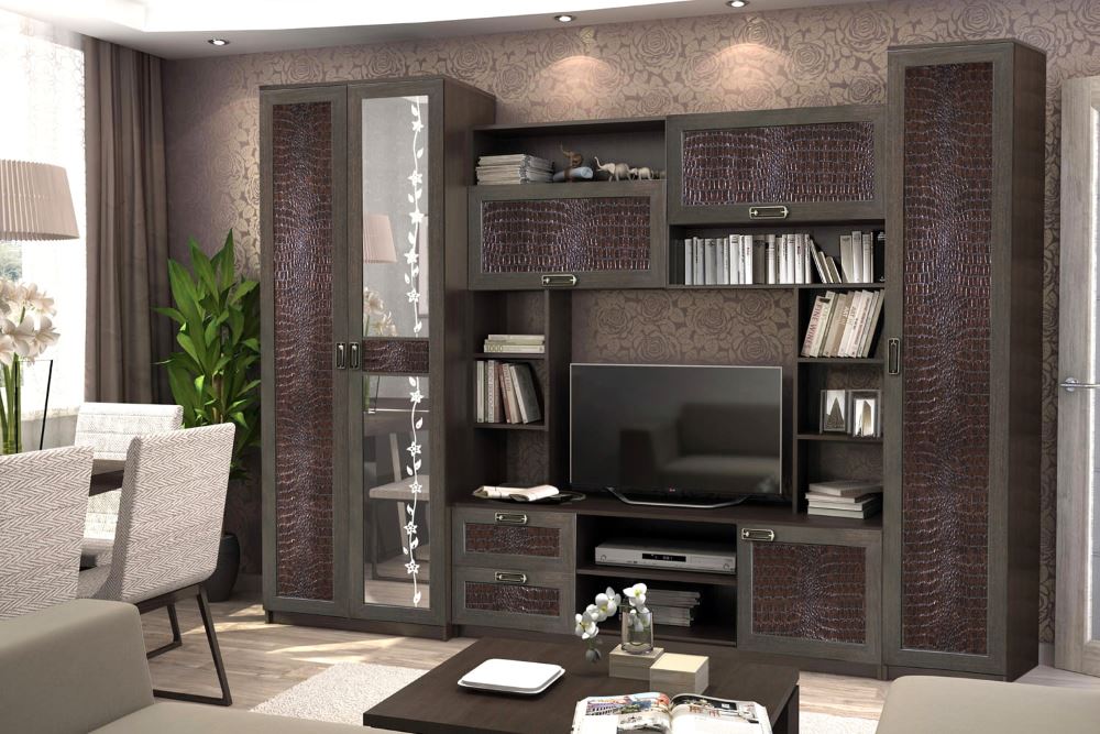 Фото Стенка Аллегро вар.№6 Кайман (Caiman) от производителя Диал в Краснодаре по цене 25 150 ₽