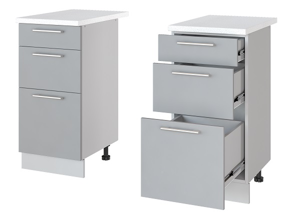 Фото Кухня Бронкс стол-рабочий Н-43 от производителя Леко в Краснодаре по цене 6&nbsp;490 ₽