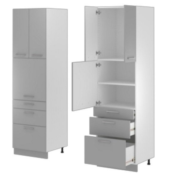 Фото Кухня Аляска пенал ПСВ-63 от производителя Леко в Краснодаре по цене 19&nbsp;090 ₽