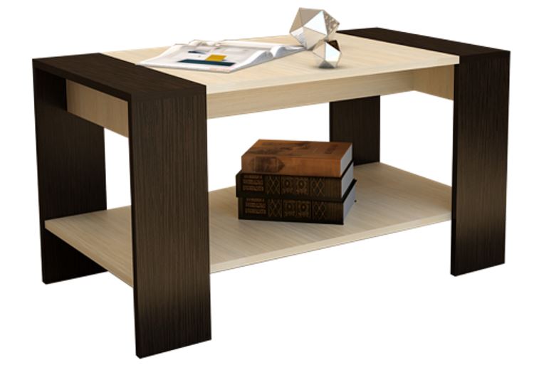 Фото Стол журнальный Квадро от производителя Горизонт в Краснодаре по цене 1&nbsp;990 ₽