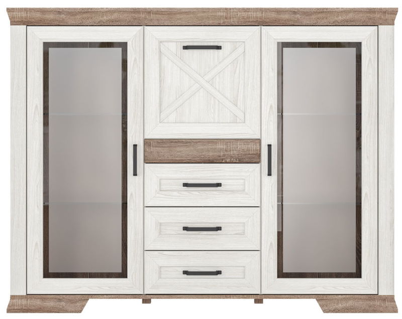 Фото Тумба Marselle KOM2W3S1K от производителя Black Red White (БРВ) в Краснодаре по цене 44 750 ₽