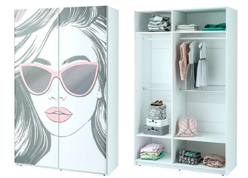 Фото Шкаф-купе Мемори ШКК-01 (2 двери) от производителя Мебелони в Краснодаре по цене 44 540 ₽