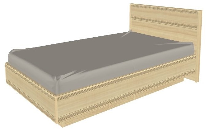 Фото Кровать односпальная Карина КР-1001 (СМ 120х200) с подъемным механизмом от производителя Лером в Краснодаре по цене 35 440 ₽