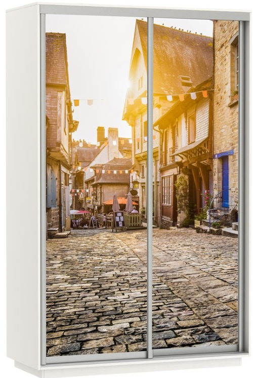 Фото Шкаф-купе Экспресс Дуо Фото (1,2х0,6х2,4 - 2 двери) от производителя Мебельная компания Е1 в Краснодаре по цене 34&nbsp;580 ₽