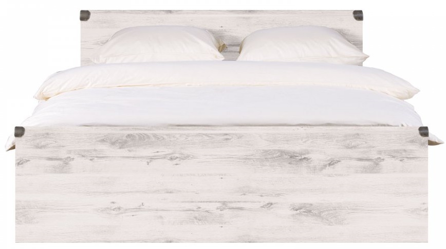 Фото Кровать двуспальная Индиана JLOZ (СМ 160х200) без основания от производителя Black Red White (БРВ) в Краснодаре по цене 17 850 ₽