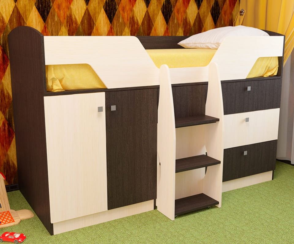 Фото Кровать детская Лимбо (СМ 80х180) в Краснодаре по цене 19 480 ₽ от производителя Пирамида, код товара 2000001532959, 2000001532966, 2000001532973, 2000001532980 шт Фото Кровать детская Лимбо (СМ 80х180) от производителя Пирамида в Краснодаре по цене 19 480 ₽