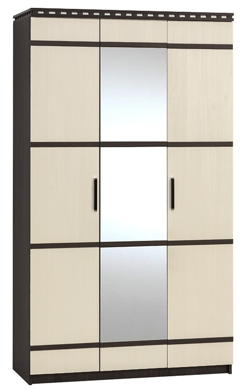 Фото Шкаф Ольга-13 (126) трехдверный  от производителя Фант-мебель в Краснодаре по цене 18 040 ₽