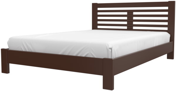 Фото Кровать двуспальная Линда (СМ 140х200) без основания с универсальными царгами от производителя Браво-мебель в Краснодаре по цене 16 770 ₽