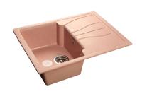 Мойка Granfest GF-S680L (ГР 680х500хh200) (шир.ящ.min 400) (Цвет мойки черный) в Краснодаре от производителя 