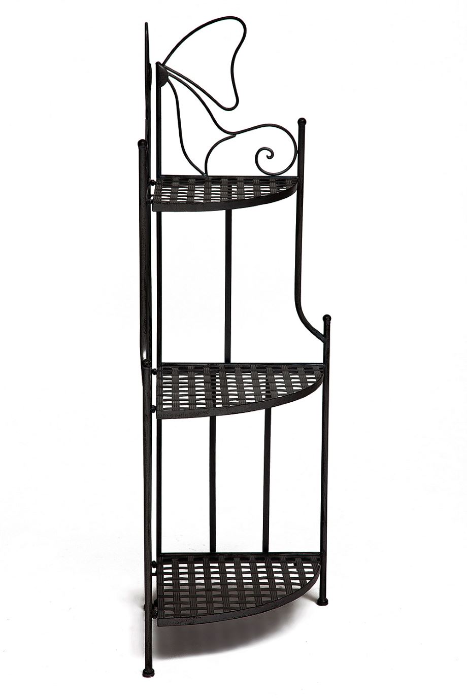 Фото Этажерка кованая угловая 003  от производителя Tetchair в Краснодаре по цене 7 820 ₽