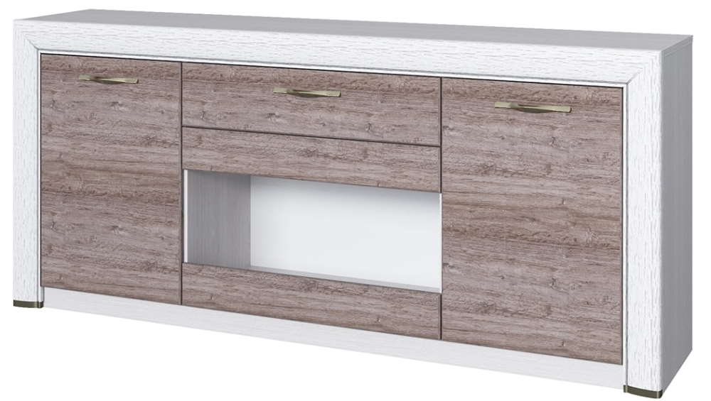 Фото Тумба RTV 1V2D1S Оливия (Olivia) от производителя Анрэкс в Краснодаре по цене 18 710 ₽