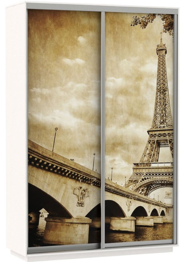 Фото Шкаф-купе Экспресс Дуо Фото (1,4х0,6х2,4 - 2 двери) от производителя Мебельная компания Е1 в Краснодаре по цене 39&nbsp;580 ₽