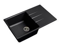 Мойка Ewigstein gerd 60F (ГР 780х500хh200) (шир.ящ.min 600) (Цвет мойки черный) в Краснодаре от производителя 