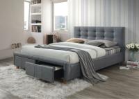 Фото  кровать двуспальная signal ascot (см 160х200) c ортопедическим основанием производитель Signal