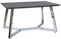 Стол обеденный D-1913 (металл, мдф-черный,  хром (La-alta) ) в Краснодаре от производителя 