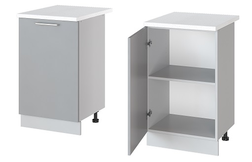 Фото Кухня Бронкс стол-рабочий Н-50 от производителя Леко в Краснодаре по цене 3 860 ₽