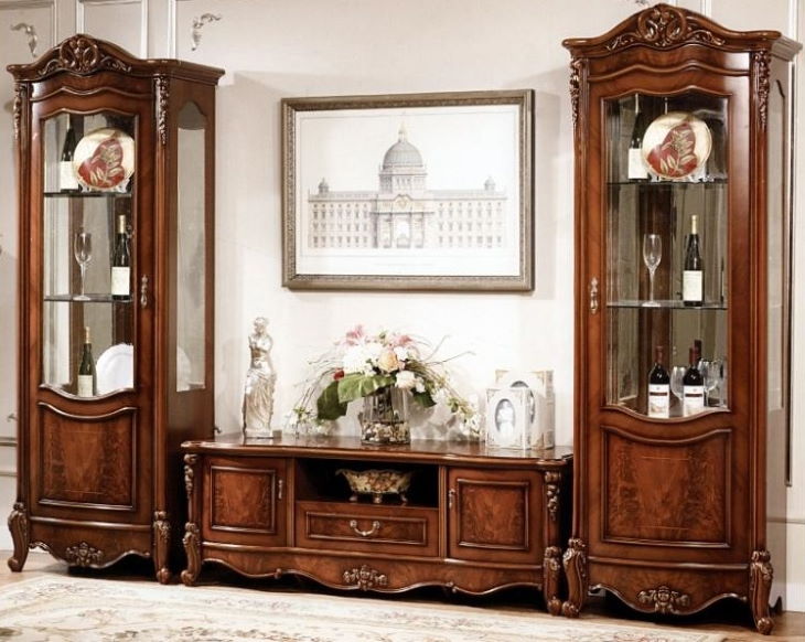 Фото Шкаф-витрина Аллегро 3 от производителя Слониммебель в Краснодаре по цене 41&nbsp;950 ₽