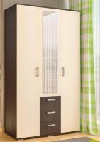 Фото raspashnoy-shkaf шкаф шон-12 (120) трехдверный производитель Пирамида