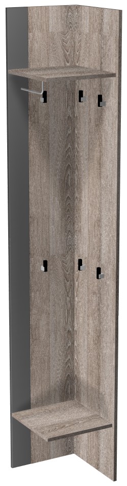 Фото Полка угловая Ханна ПХ-3  от производителя СБК в Краснодаре по цене 4 890 ₽