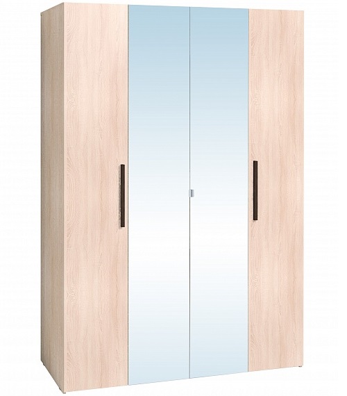 Фото Шкаф Bauhaus-9 (160) четырехдверный в Краснодаре по цене 39 820 ₽ от производителя Глазов, код товара 2000001542309, 2000001542316 шт Фото Шкаф Bauhaus-9 (160) четырехдверный от производителя Глазов в Краснодаре по цене 39 820 ₽