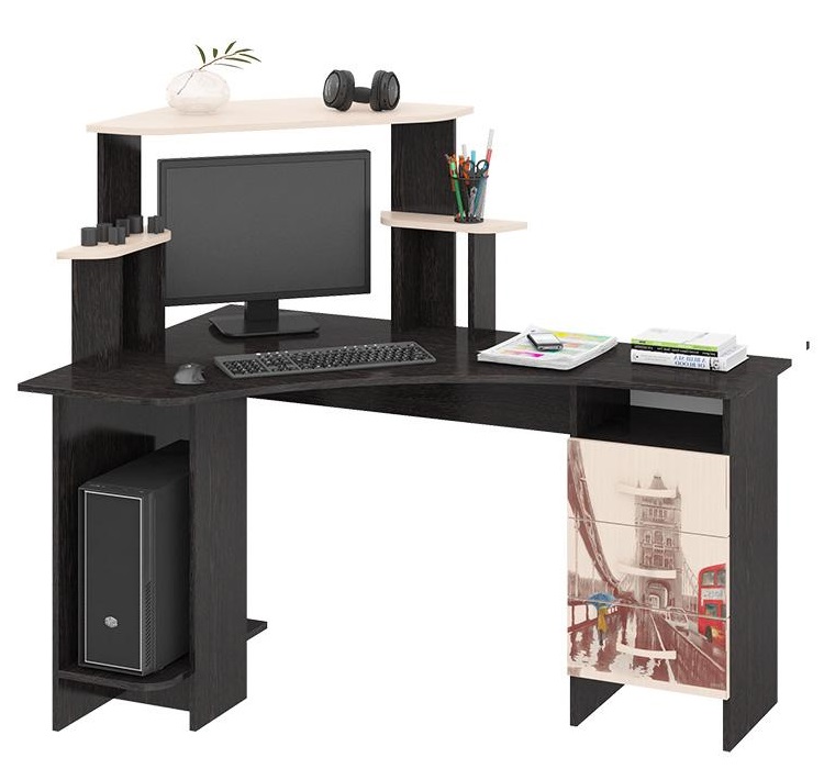 Фото Стол компьютерный Бумеранг-3Н(М) (Л) от производителя ТриЯ в Краснодаре по цене 15&nbsp;410 ₽