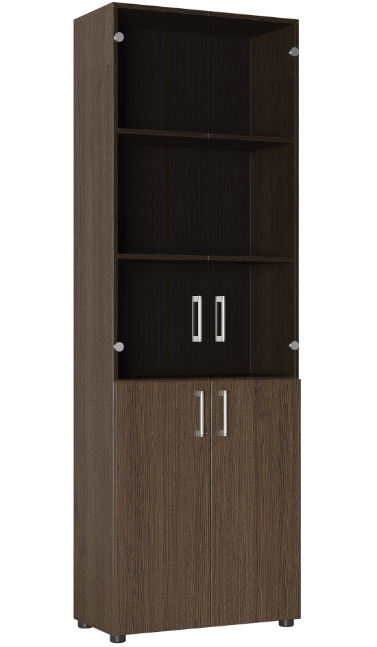 Фото Шкаф со стеклом Офис ОФ-303К от производителя Компасс в Краснодаре по цене 16&nbsp;360 ₽