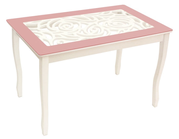 Фото Стол обеденный Стиль 2 Ажур от производителя Мебель из стекла в Краснодаре по цене 6&nbsp;830 ₽