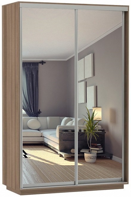 Фото Шкаф-купе Экспресс Дуо Экспенс (1,6х0,6х2,4 - 2 двери) от производителя Мебельная компания Е1 в Краснодаре по цене 37 000 ₽