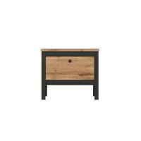 Тумба Loft KOM1K/55 (дуб вотан-черный матовый, дуб вотан (Black Red White (БРВ)) ) в Краснодаре от производителя 