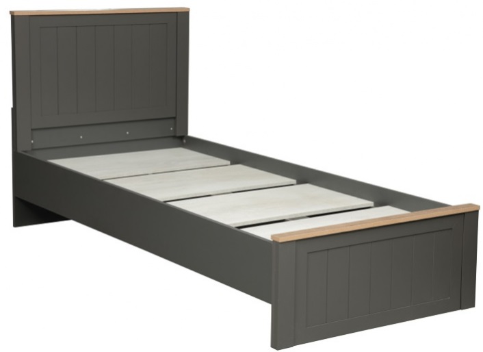 Фото Кровать односпальная Прованс 37.22 (СМ 90х200) комплектуется настилом от производителя Олмеко в Краснодаре по цене 14&nbsp;860 ₽