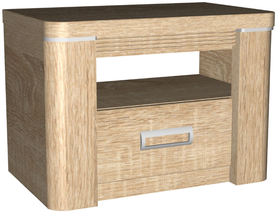 Фото Тумба прикроватная Магнолия от производителя СБК в Краснодаре по цене 6&nbsp;040 ₽
