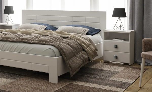 Фото Тумба прикроватная Изабель ИЗ-58К от производителя Компасс в Краснодаре по цене 6&nbsp;850 ₽