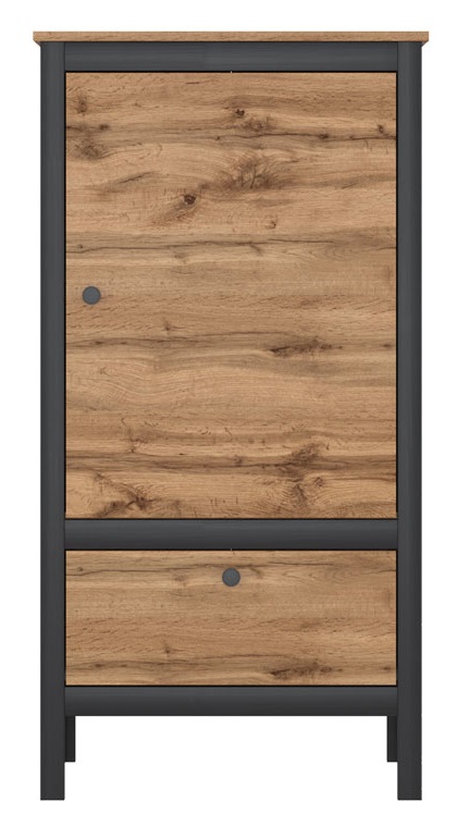 Фото Шкаф Loft REG1D1S/60 от производителя Black Red White (БРВ) в Краснодаре по цене 12 940 ₽