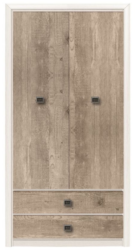 Фото Шкаф Коен REG2D2S (104) двухдверный от производителя Black Red White (БРВ) в Краснодаре по цене 29&nbsp;890 ₽